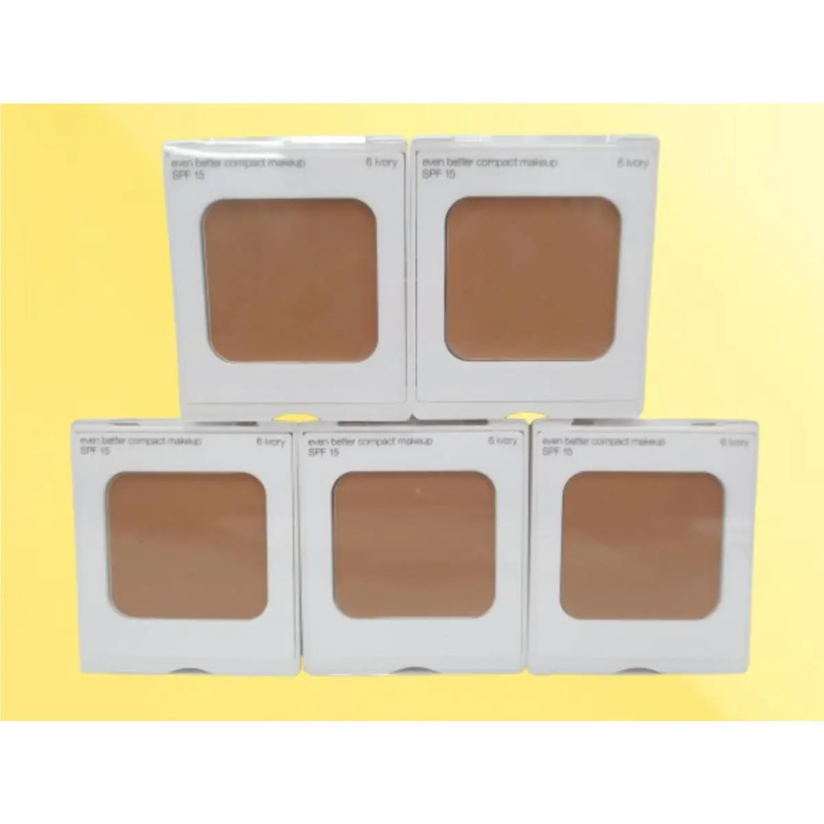 Clinique Even Better Compact Makeup Spf 15 6 Ivory - Blister Pack 5PCS