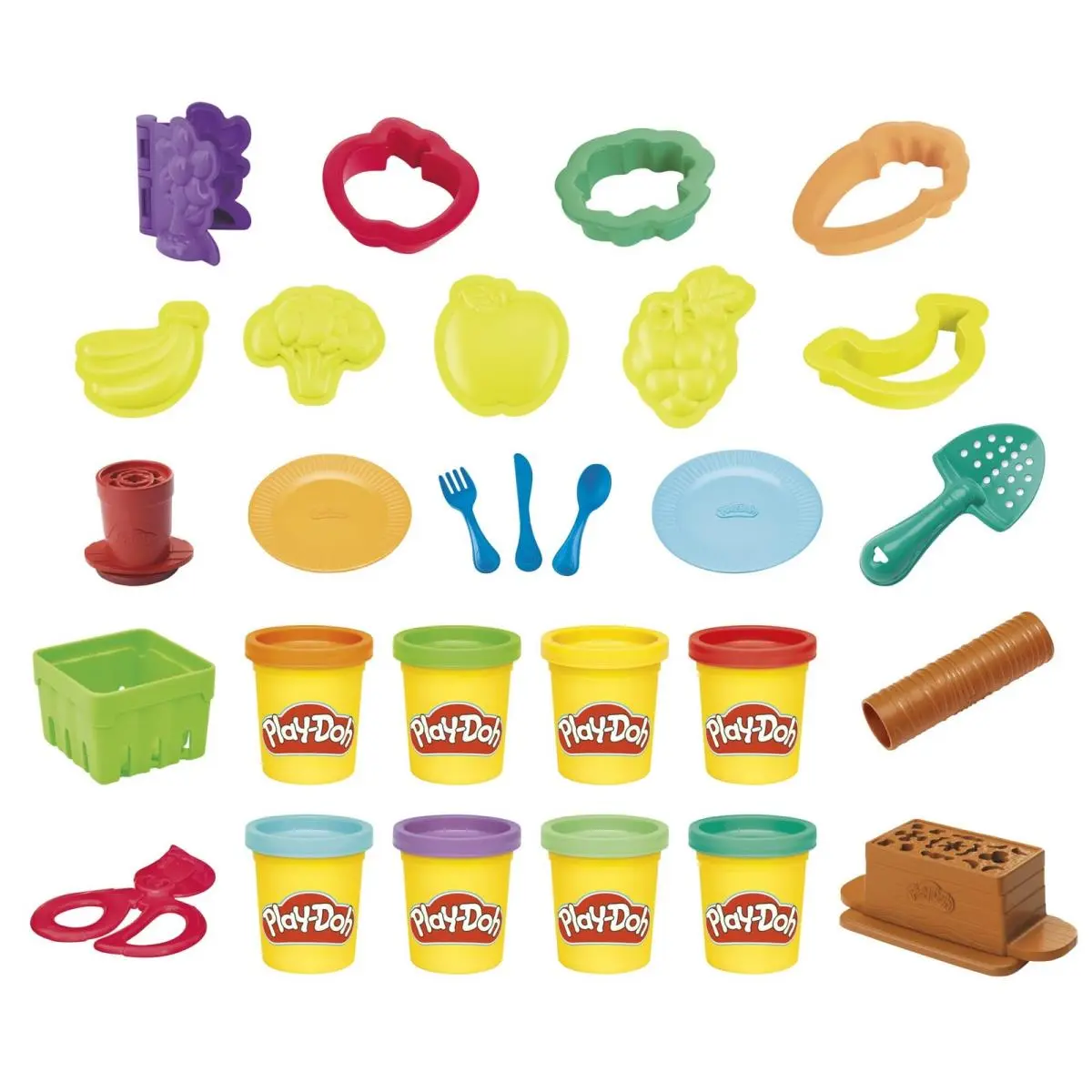Play-doh Grow Your Garden Toolset Made with Sustainable Ys/m Multi-color