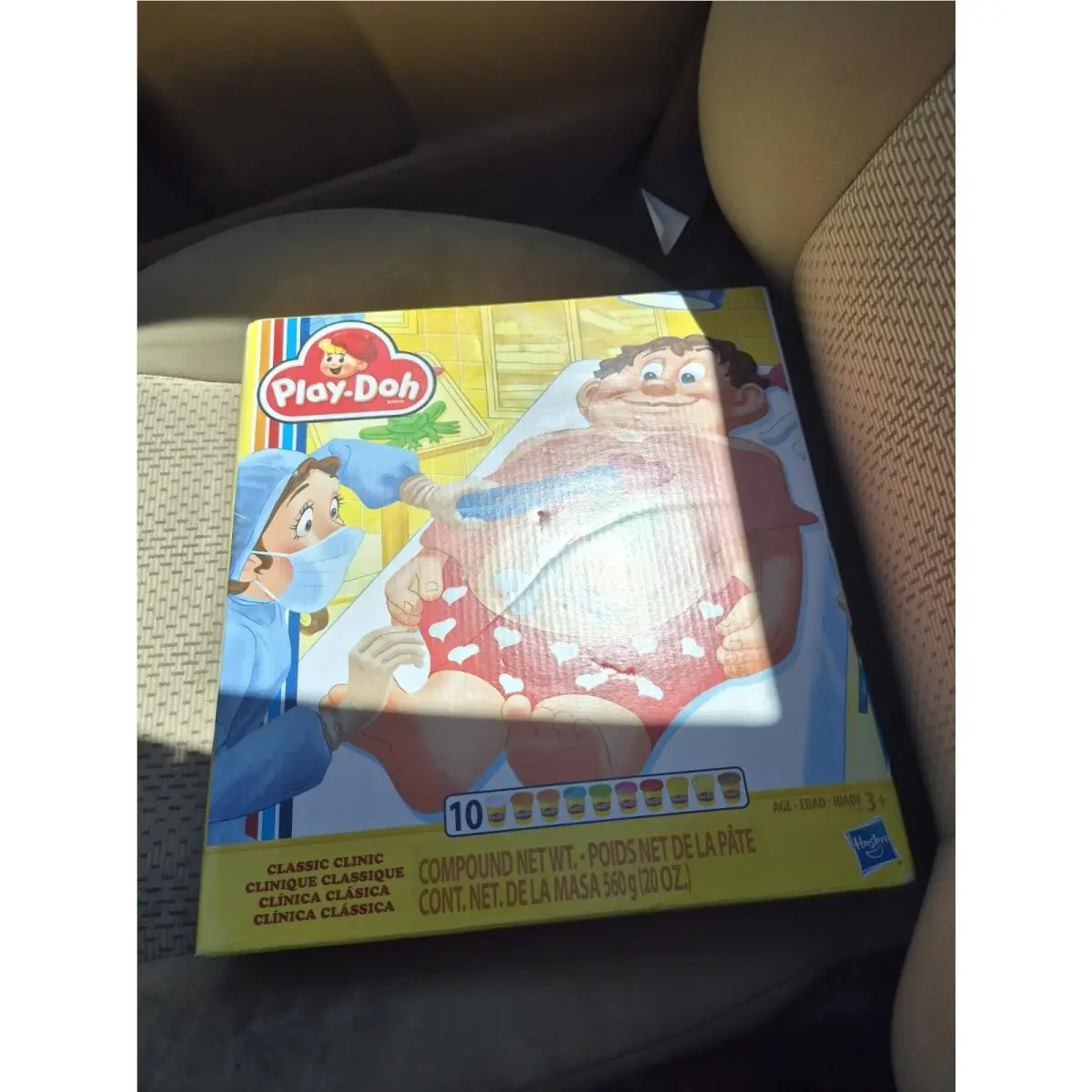 Play-doh Retro Inspired Operation Style Classic Clinic Doctor Play Set