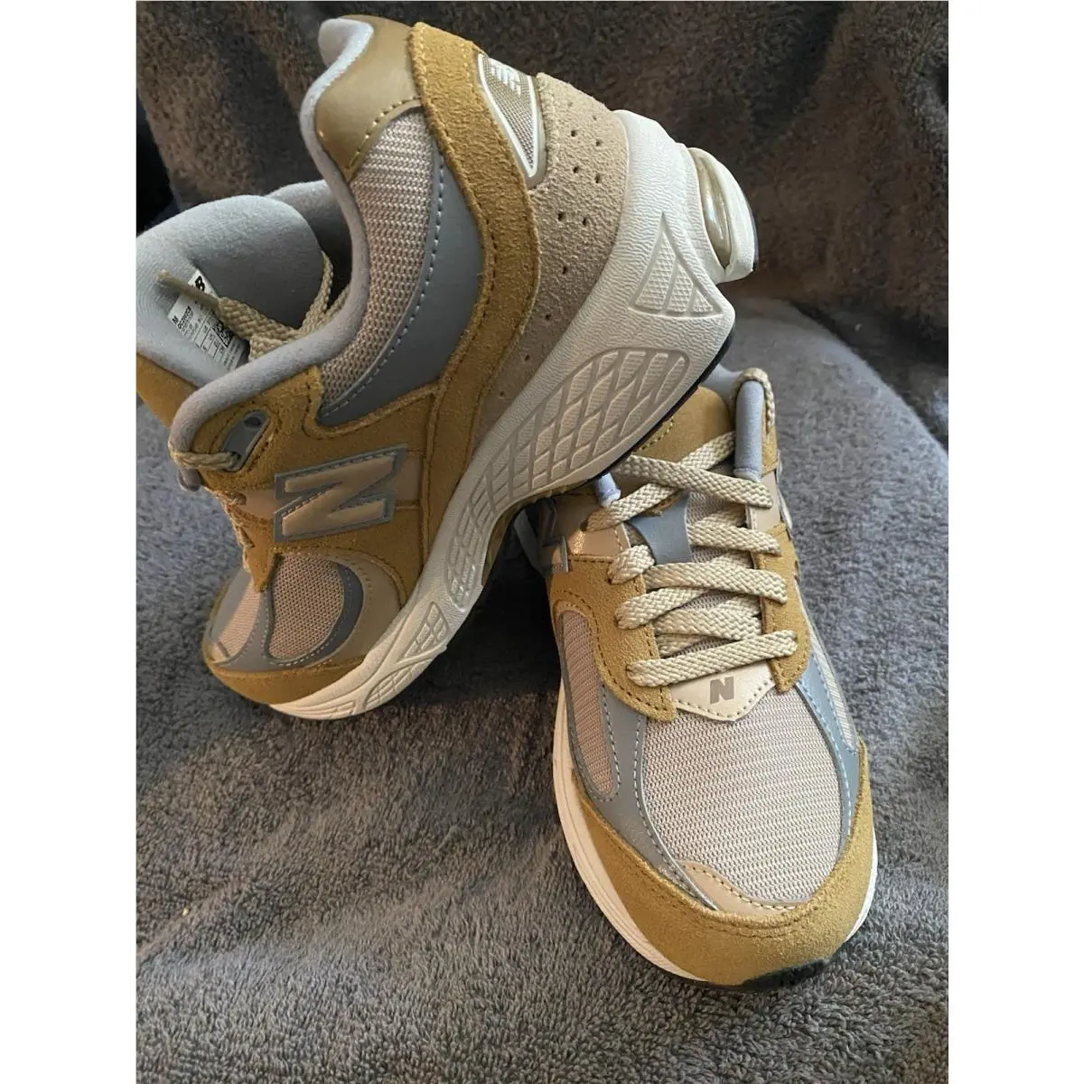 New Balance shoes - GC2002GE - GC2002GE - Orange/green 3