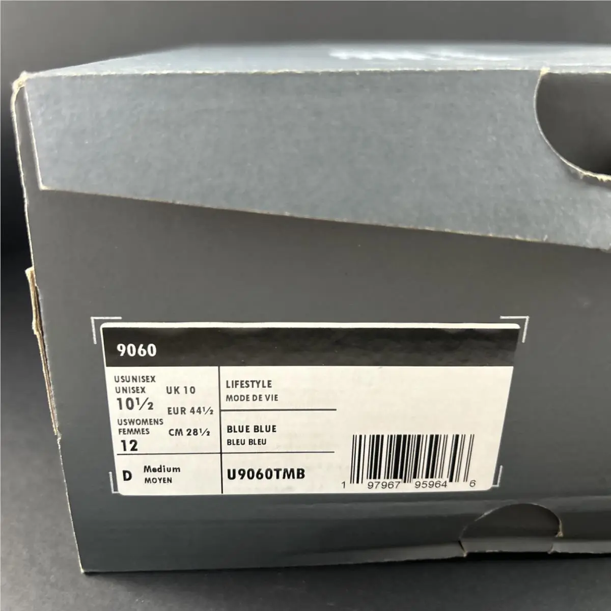 New Balance shoes - New Balance 9060 - U9060TMB - Gray 8