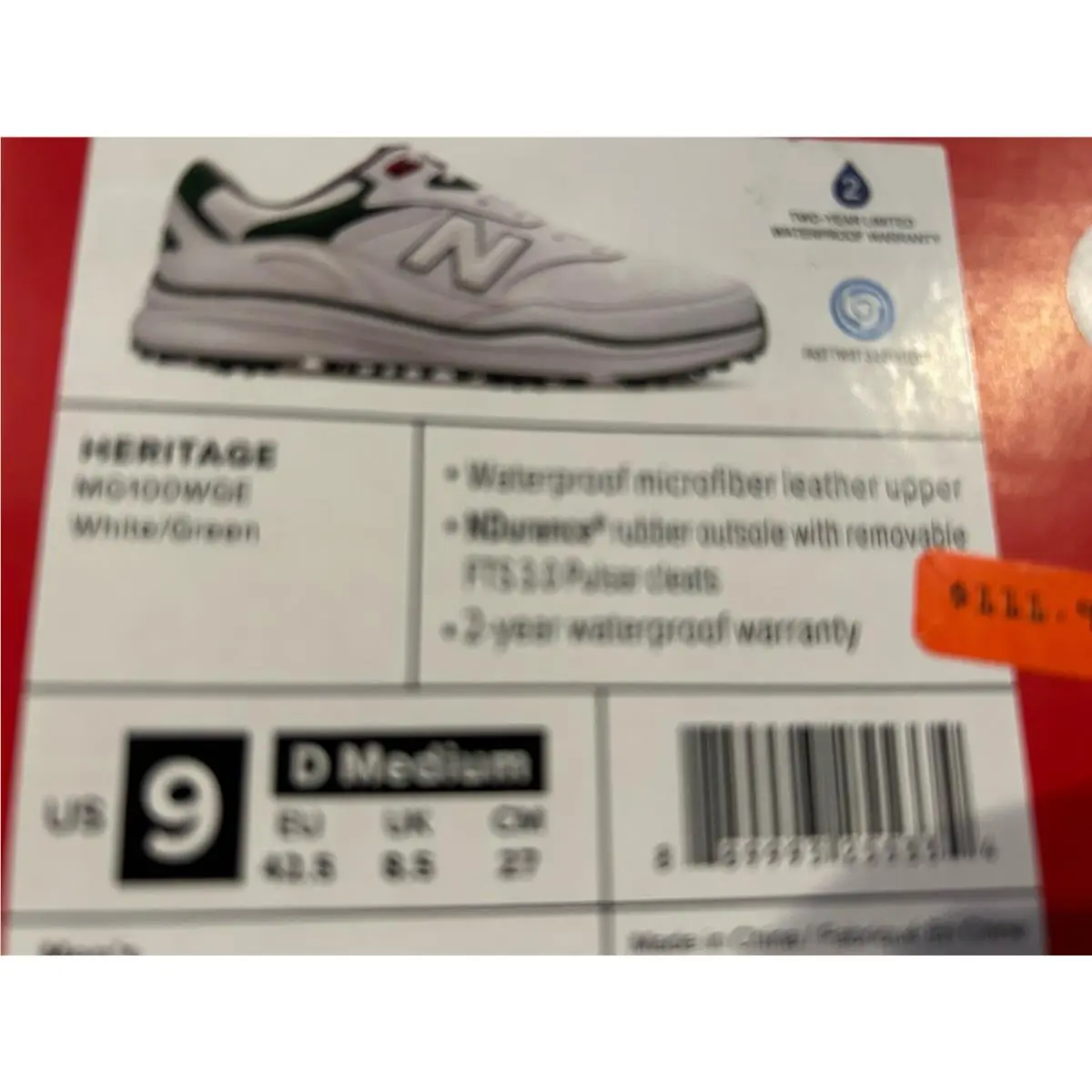New Balance shoes - MG100WGE - MG100WGE - White (UPC: 0889993255334) 2