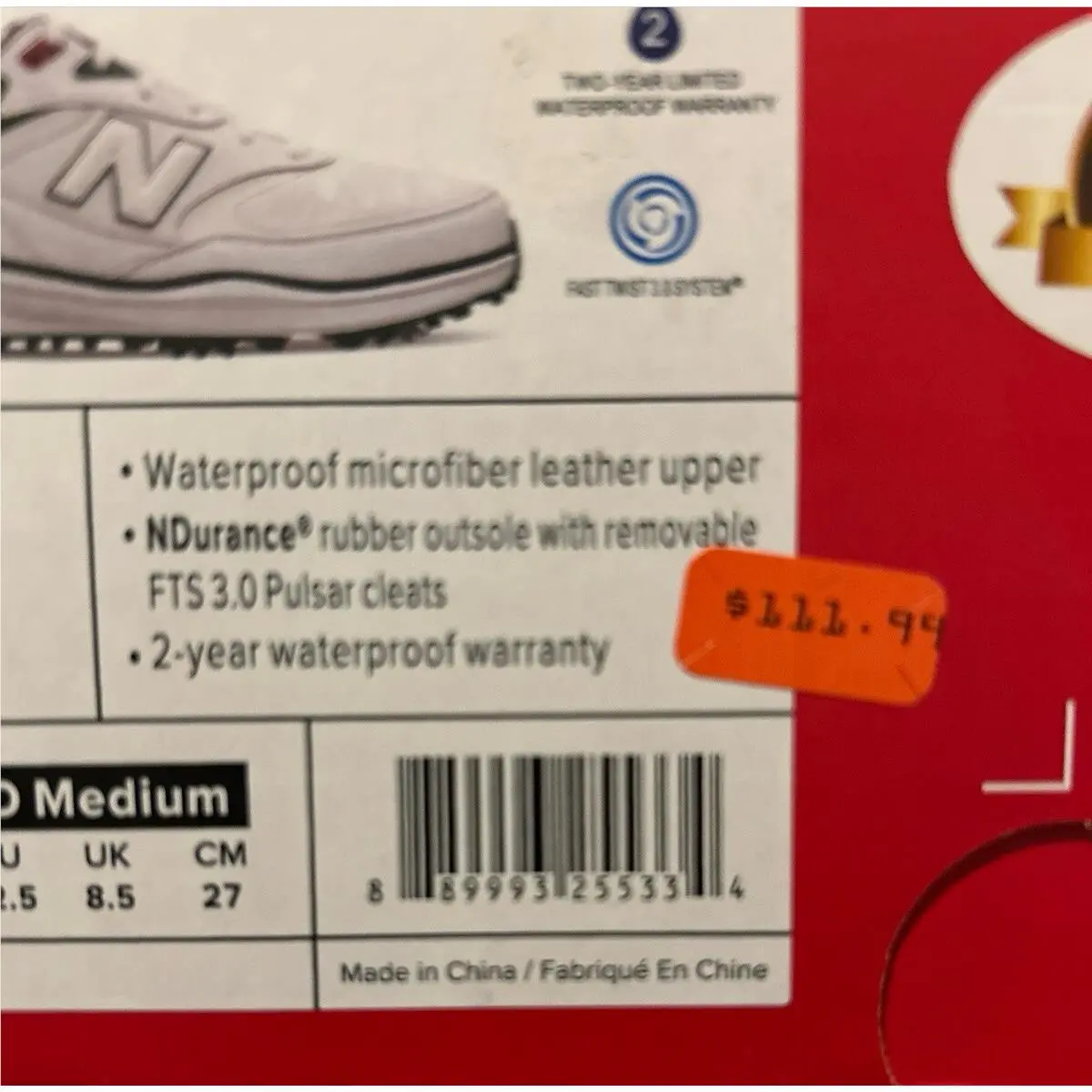 New Balance shoes - MG100WGE - MG100WGE - White (UPC: 0889993255334) 3