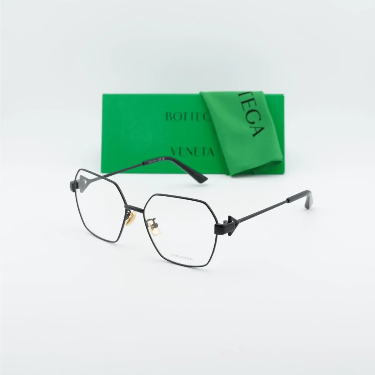 Bottega Veneta BV1224O 001 Black 57mm Eyeglasses