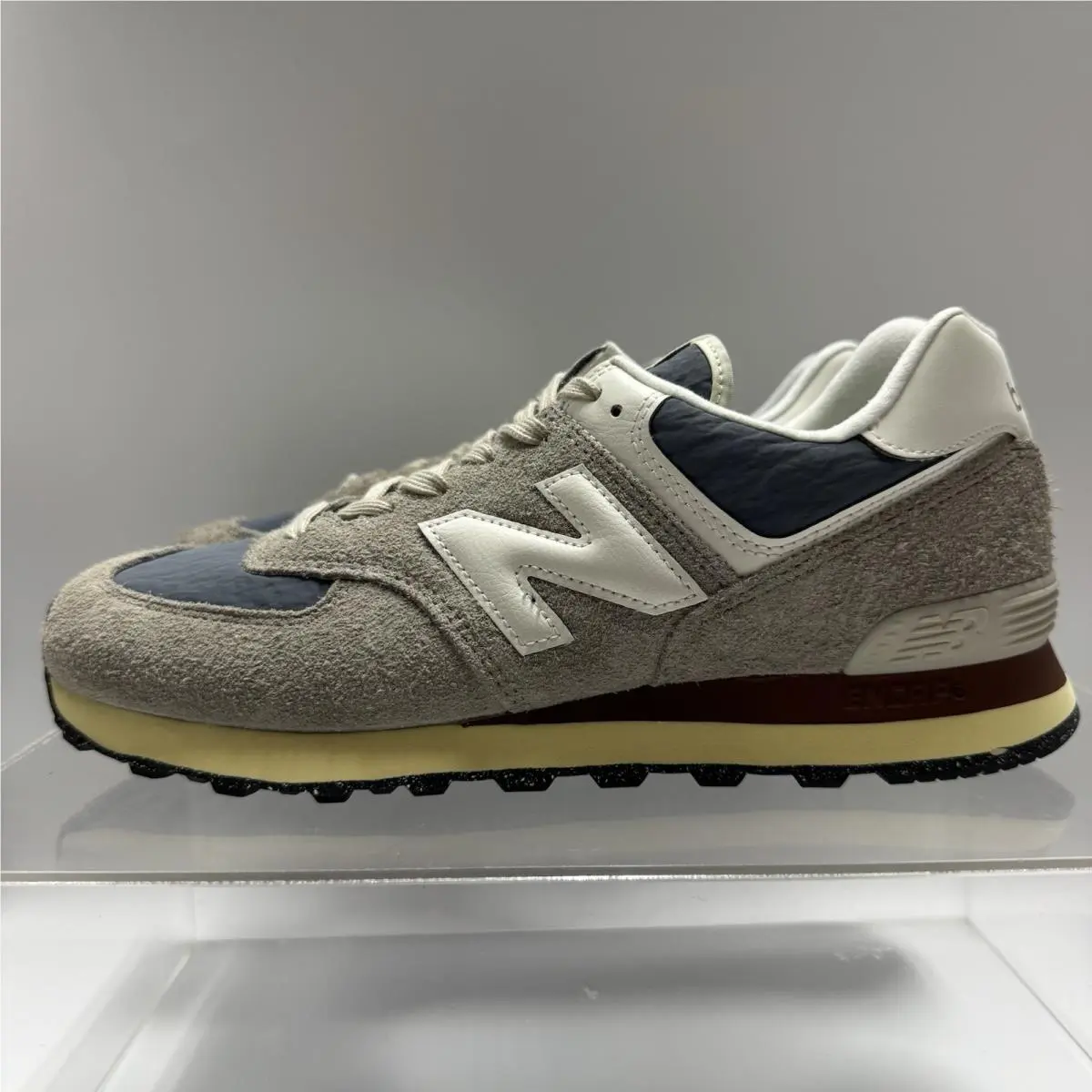 New Balance 574 Arid Stone Sea Salt Grey U574WGN Shoes Men’s Size 9.5