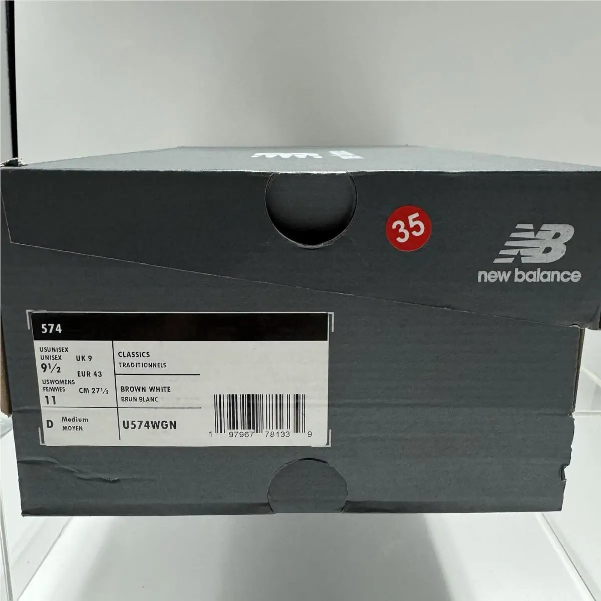 New Balance shoes - New Balance 574 - U574WGN - Gray 8