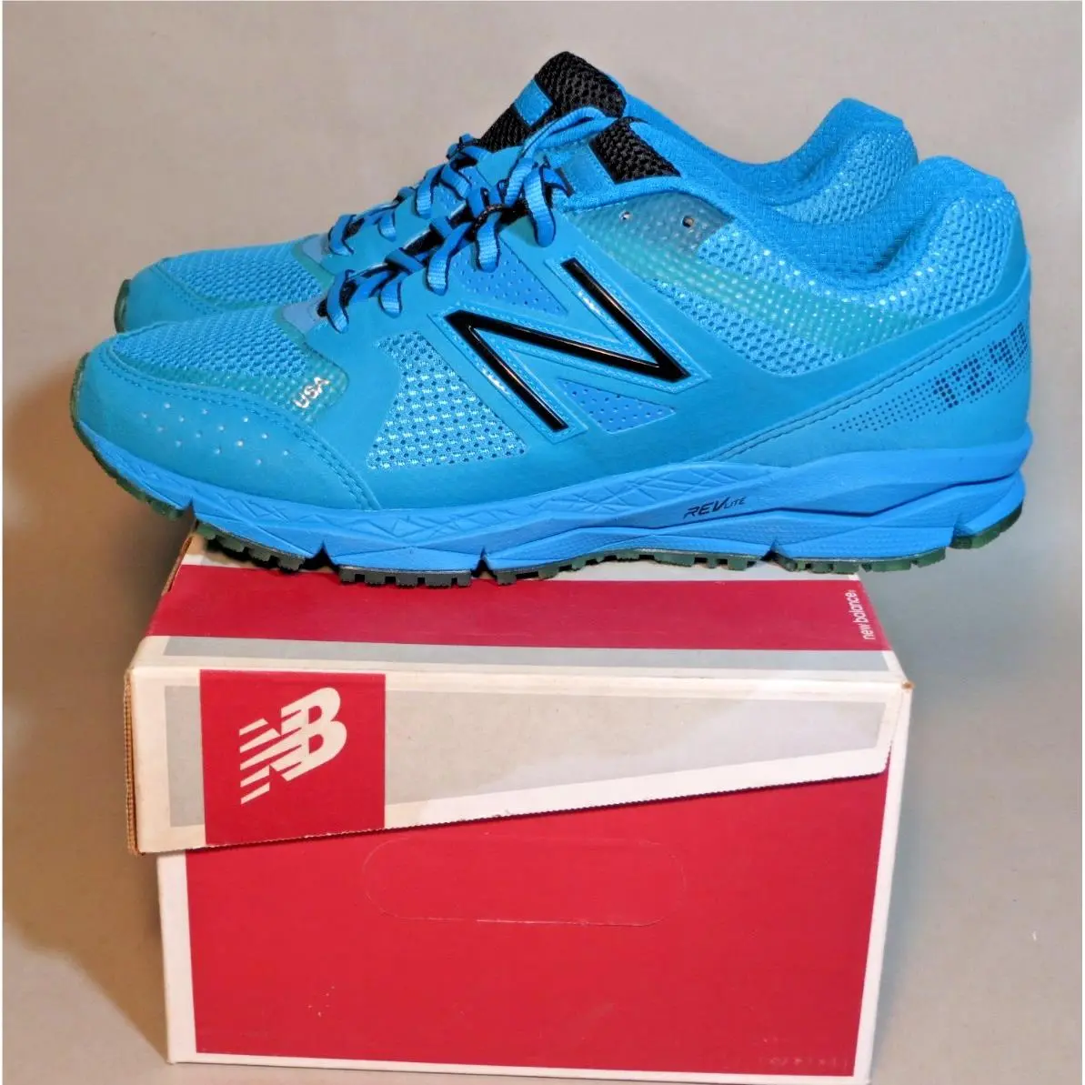 New Balance LE Blue M1290AB Made In The Usa Size 10 9.5 See Description ⇓