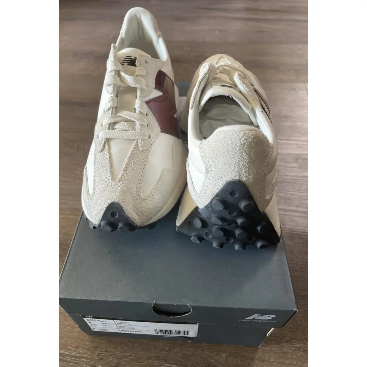 New Balance shoes - New Balance 327 - Sea Salt/Monarch/Burgundy (UPC: 0198686802251) 0