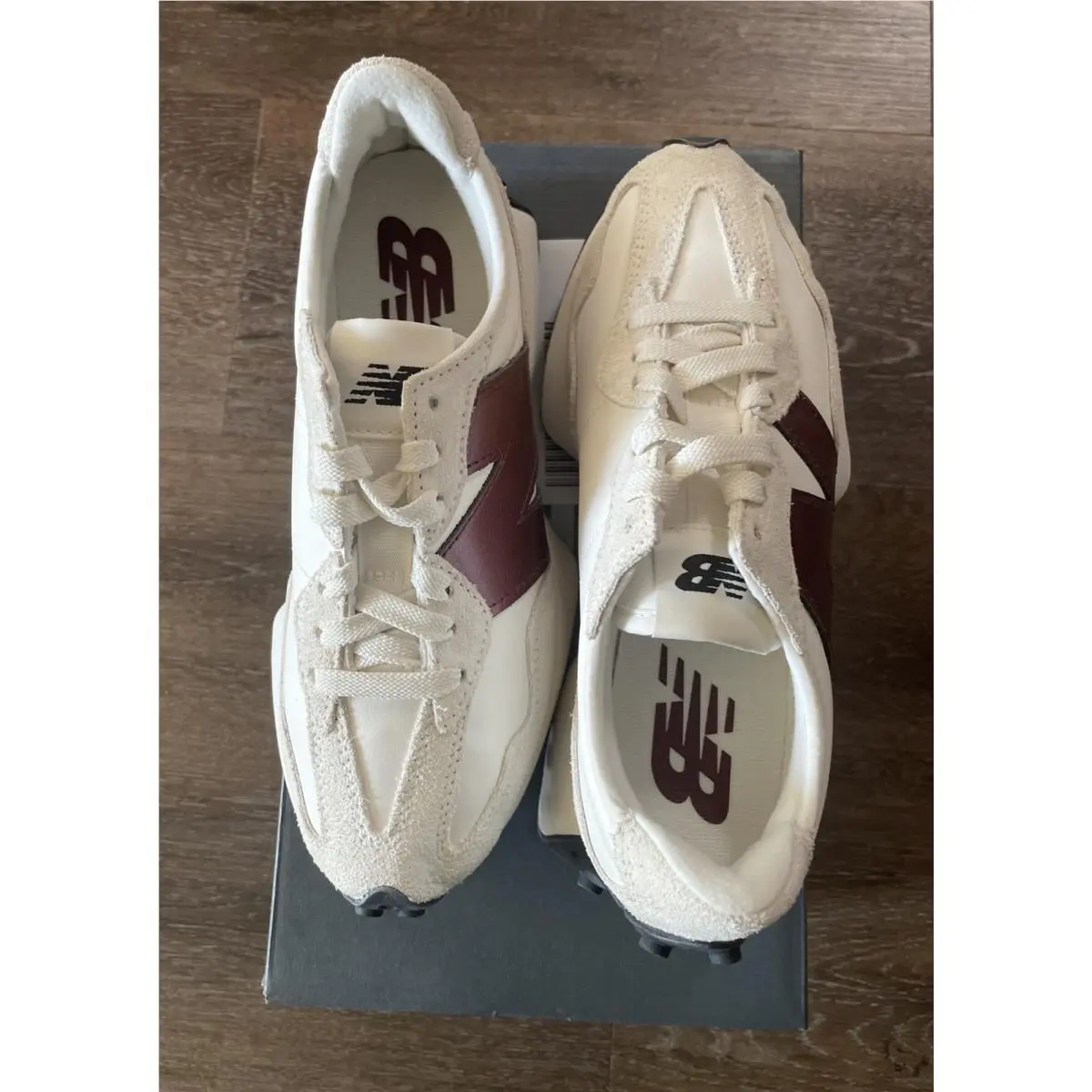 New Balance shoes - New Balance 327 - Sea Salt/Monarch/Burgundy (UPC: 0198686802251) 1
