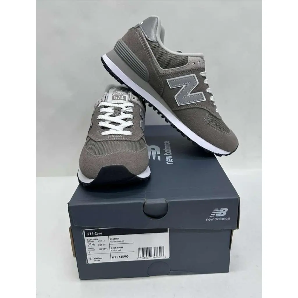 New Balance shoes - New Balance 574 - Grey/White 3