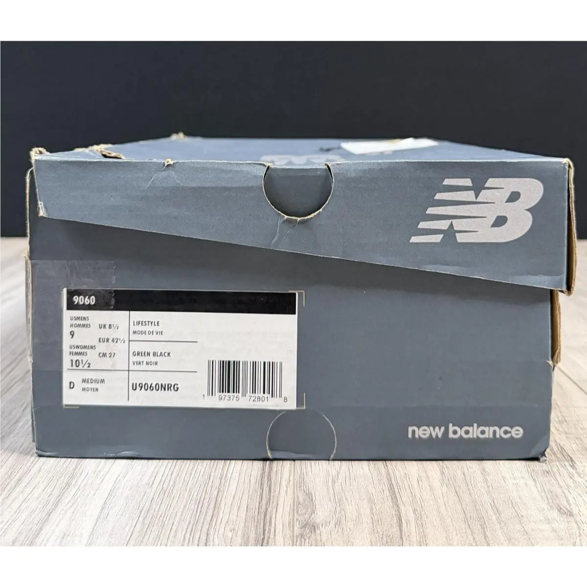 New Balance shoes - New Balance 9060 - U9060NG - Green Black 11