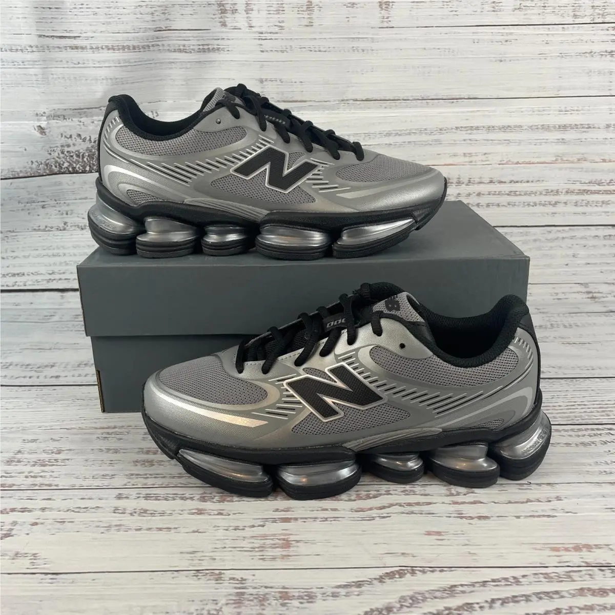 New Balance Abzorb 2000 Unisex US Mens 8 D Womens 9.5 D Lifestyle Shoes Grey