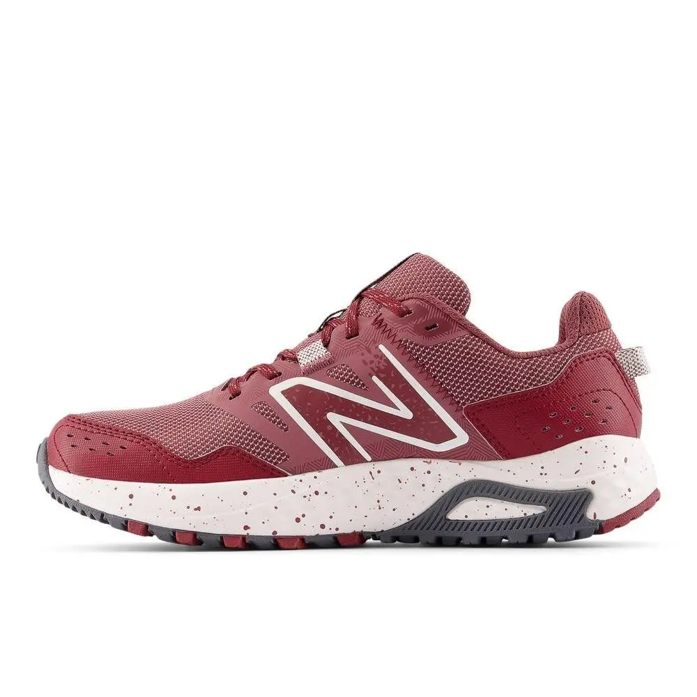 New Balance Women`s 410 V8 Trail Running Shoe Washed Burgundy/monarch
