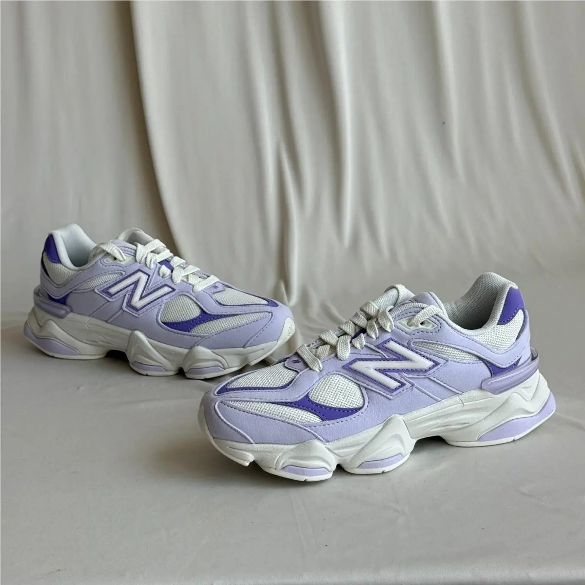New Balance 9060 Lace Purple Violet G90607ZT New 4.5 US -fits 6W