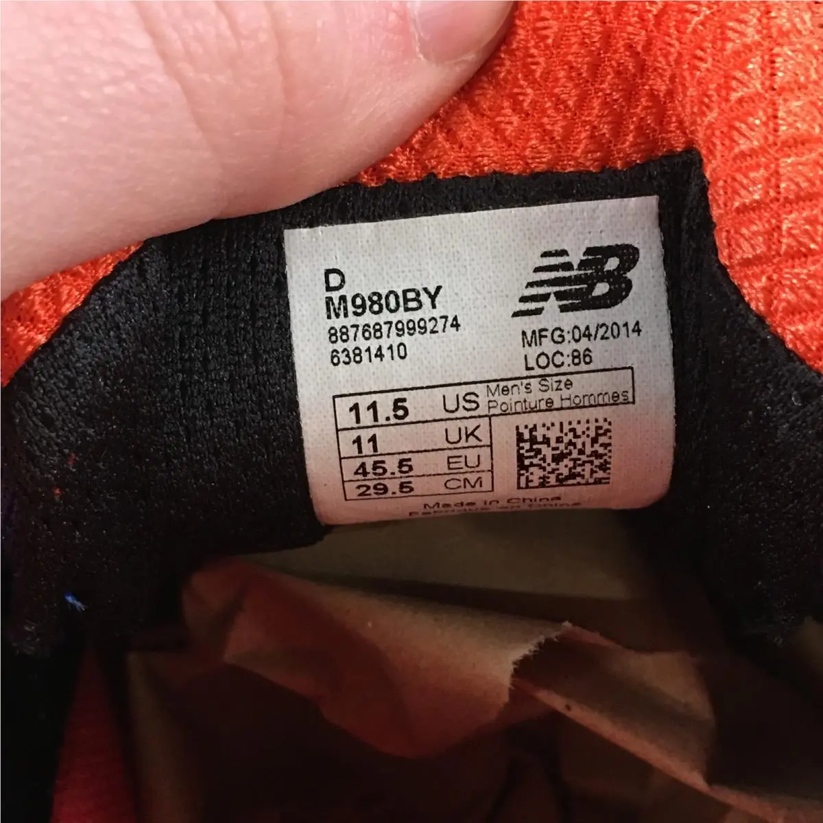 New Balance shoes - New Balance Fresh Foam 980 - M980BY - Blue 12