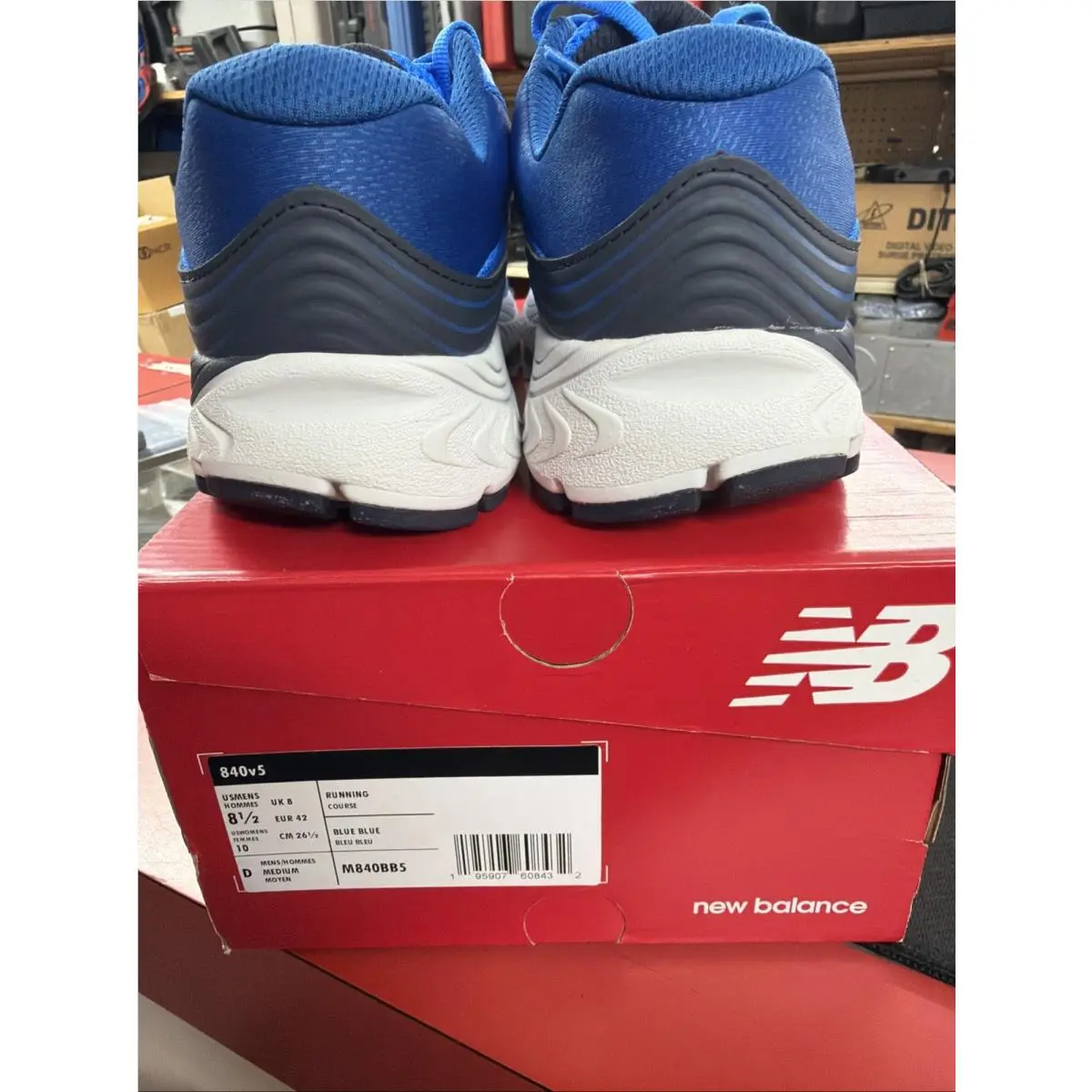 New Balance shoes - New Balance 840 v5 - W840BB5 - Blue (UPC: 0195907608432) 1