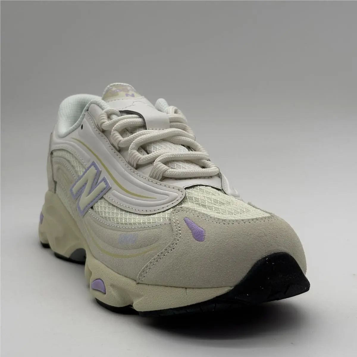 New Balance 1000 Lilac Sea Salt Grey White Shoes GC1000FM Kids Size 7Y Sneaker