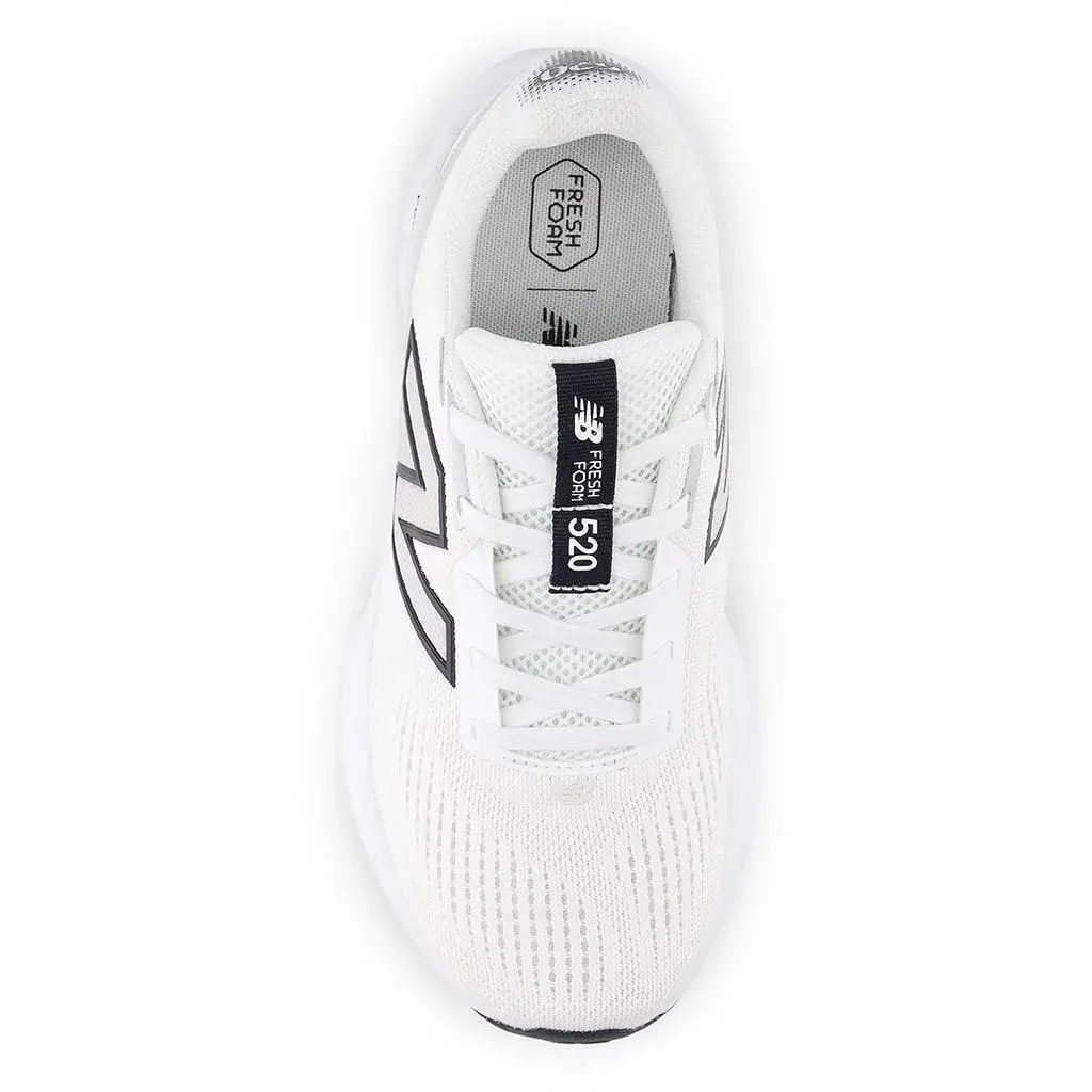 New Balance shoes - New Balance 520 - White Black (UPC: 198686626246) 2
