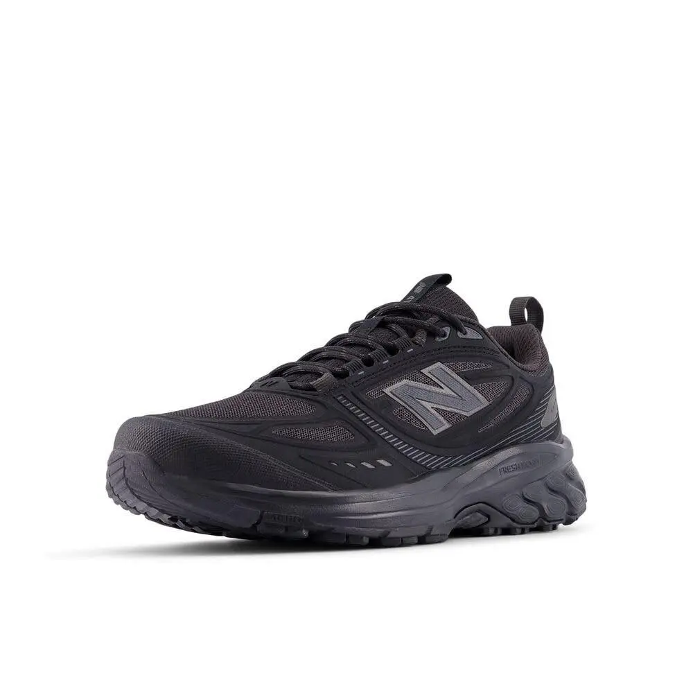 New Balance Men`s 410 V9 Trail Running Shoe 10 X-wide Black/neptune Grey
