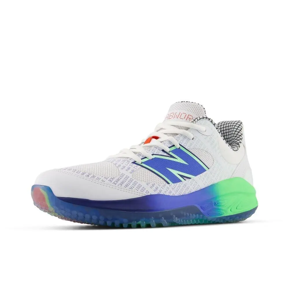 New Balance Men`s Fresh Foam 3000 V7 Turf-trainer Baseball Shoe White 12.5