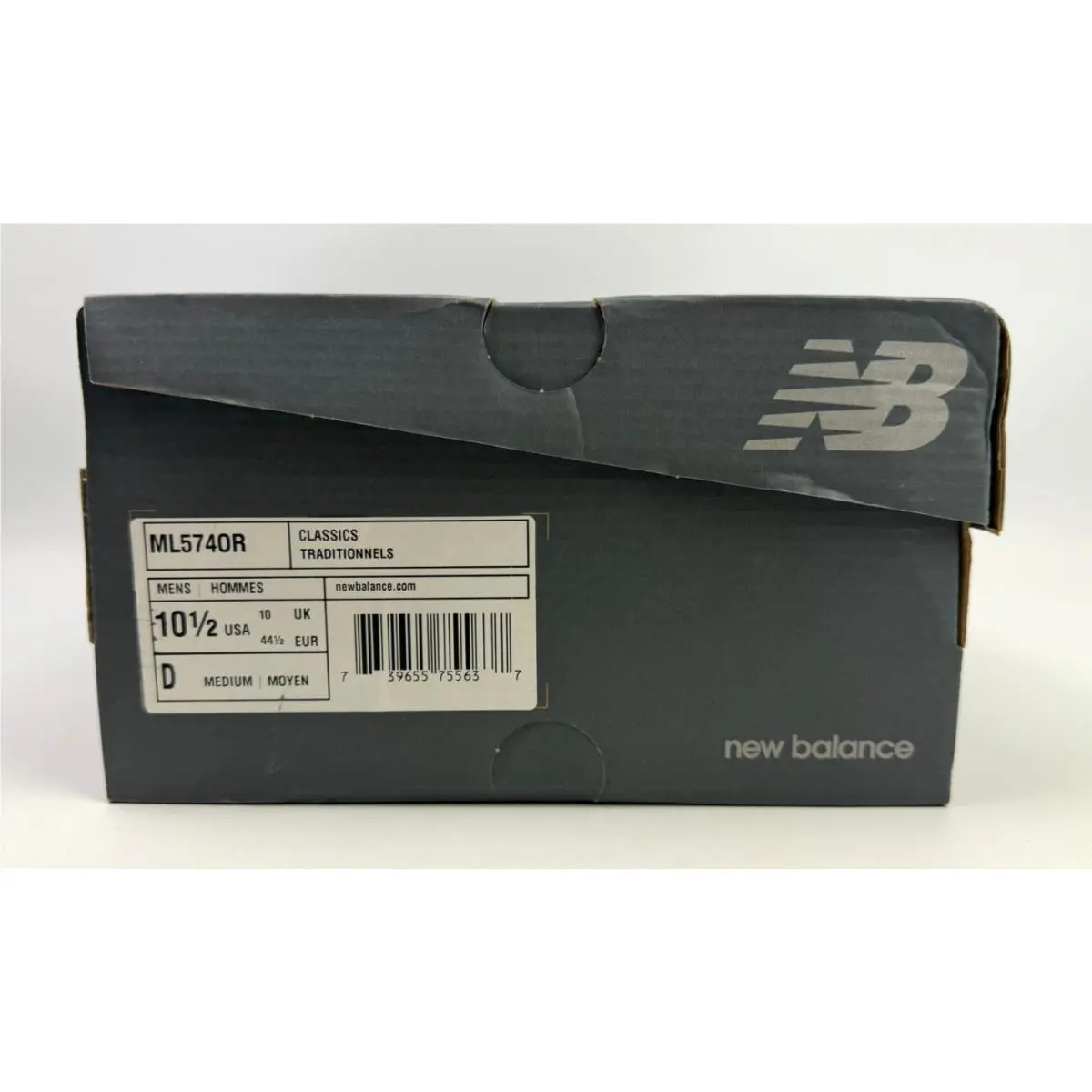New Balance shoes - New Balance 574 - ML574OR - Gray, Manufacturer: Grey/White 10