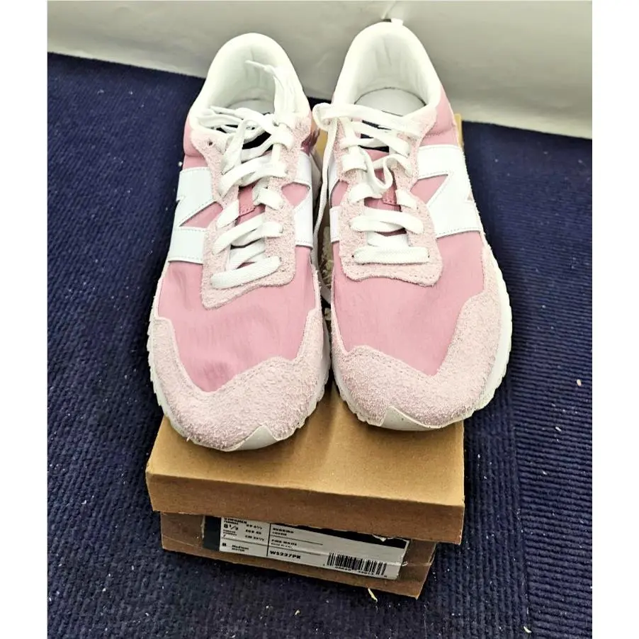 New Balance WS237PK Pink White Women`s 237 Retro Sneakers Size US 8-1/2