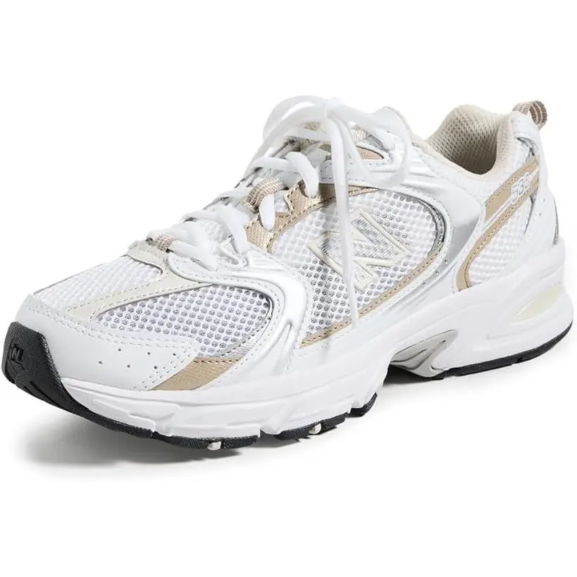 New Balance 530 Unisex Sneakers White Stoneware Linen Women’s 12 Men’s 10.5