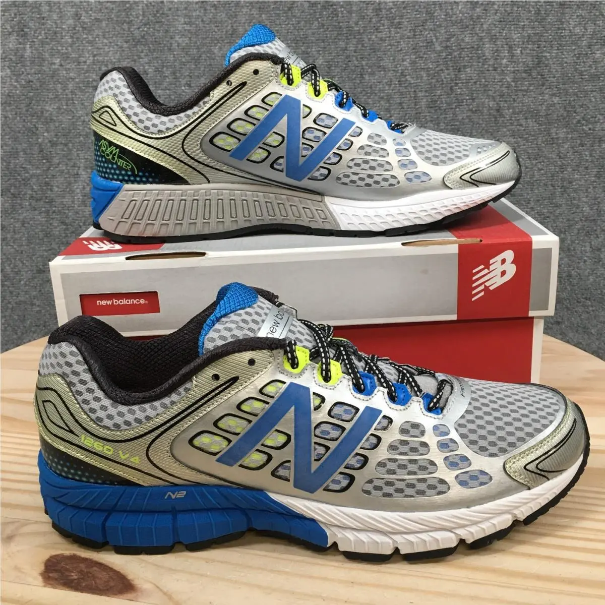 New Balance 1260v4 Running Shoes Mens 12.5 B Sneakers Mesh Gray M1260SB4 New