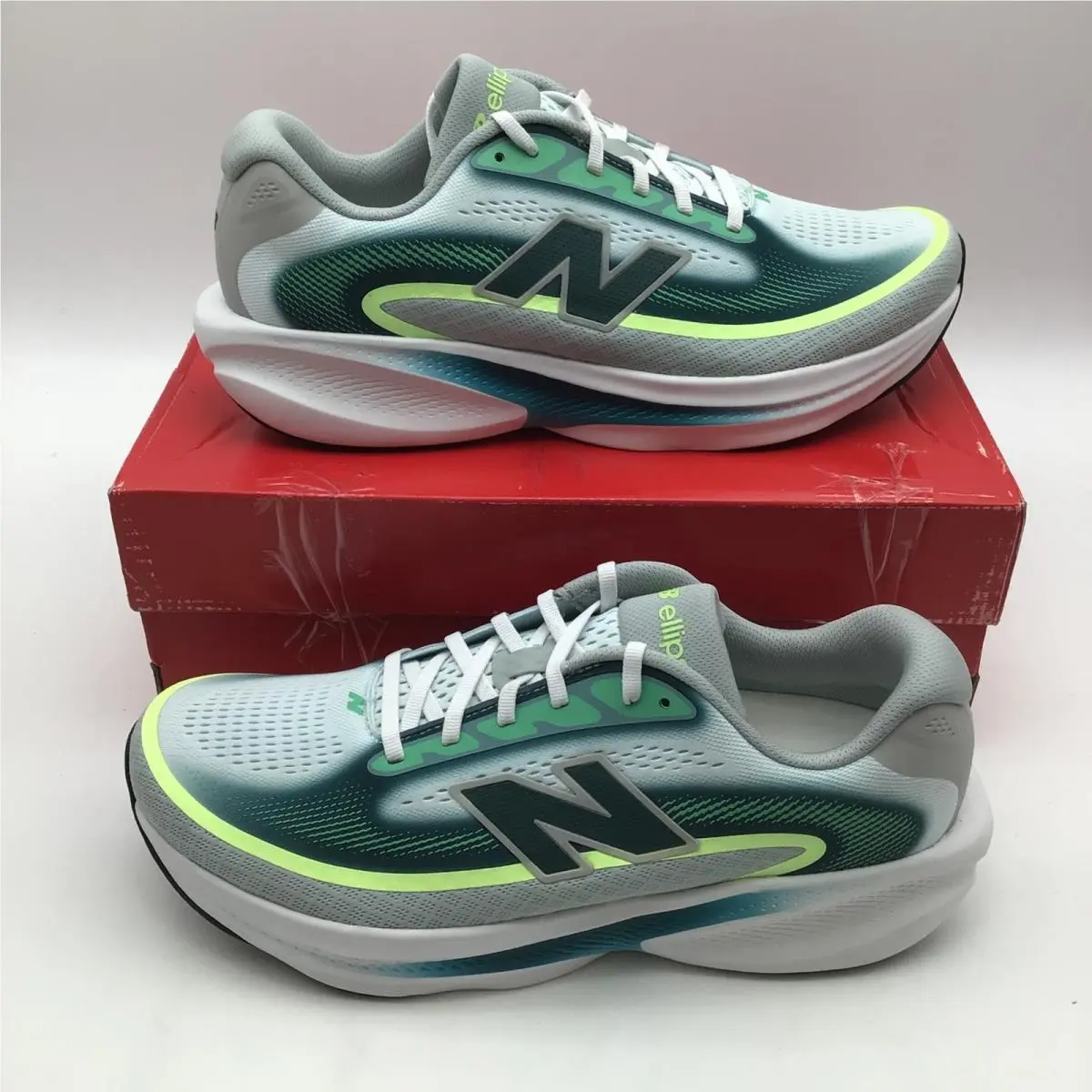 New Balance Ellipse v1 Mens Running Shoes Green Blue MELPS4B2 Size 11.5 New