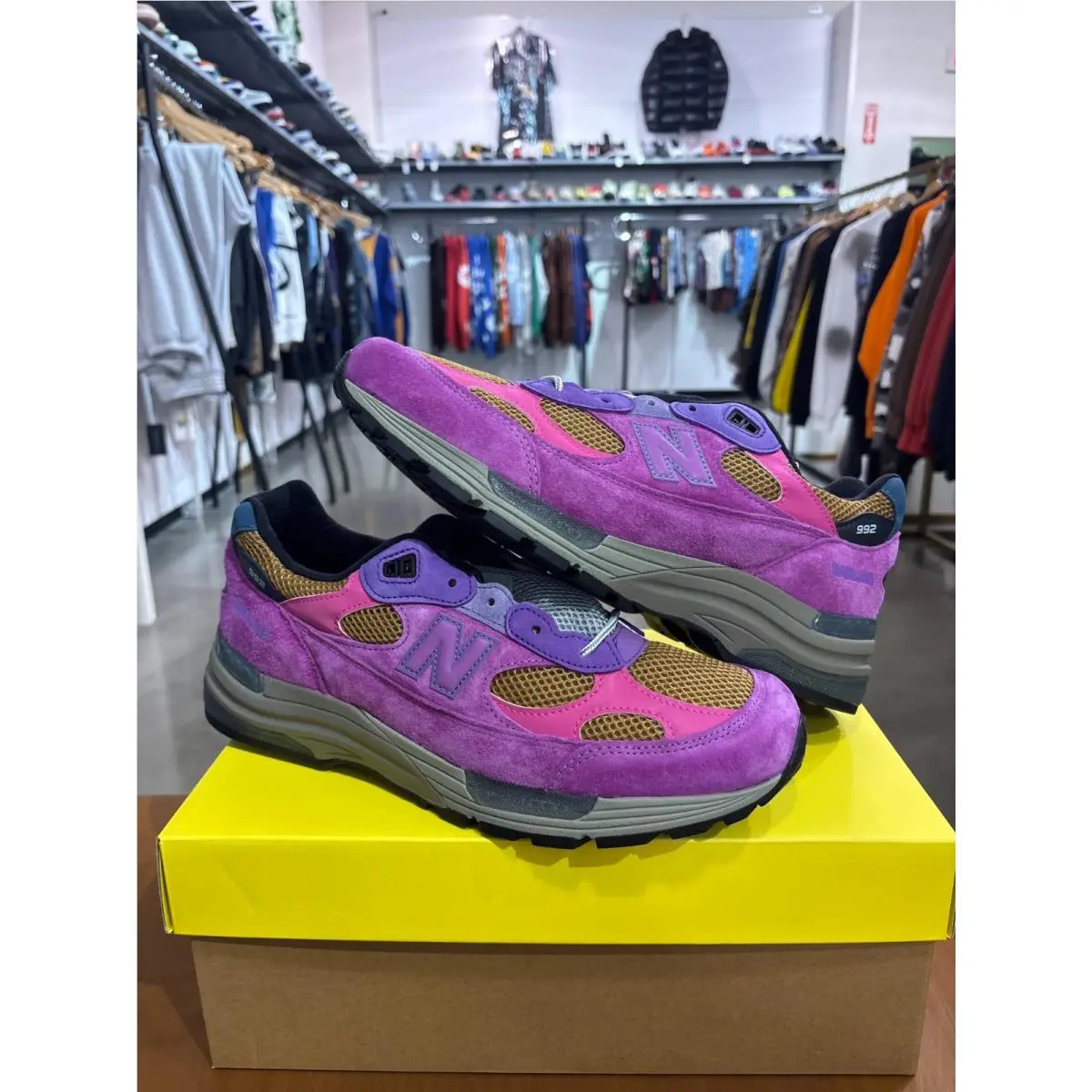 New Balance 992 Miusa Action Bronson Digitalis Purpurea Size 10.5