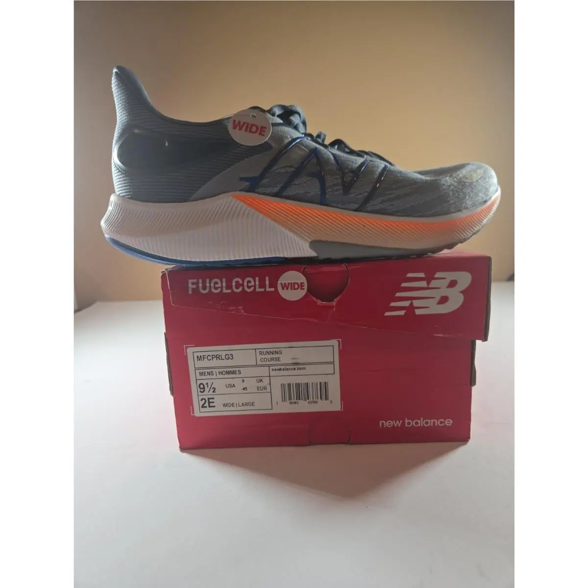 New Balance shoes - New Balance Wide Fuelcell - Wide Fuelcell - Orange 4