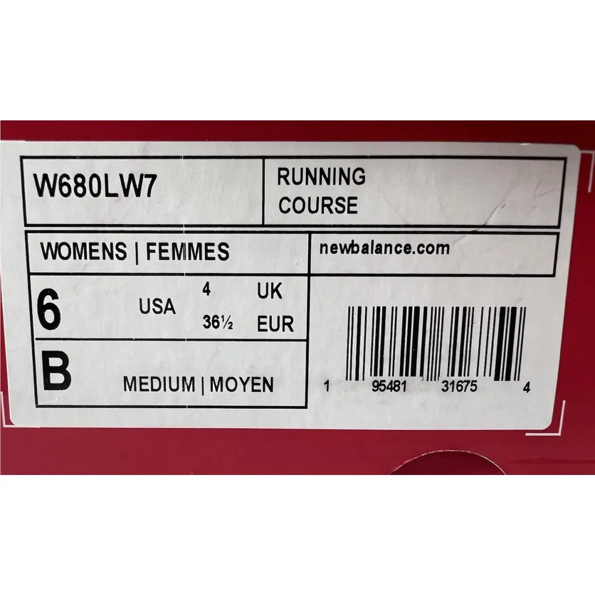 New Balance shoes - New Balance 680 - W680LW7 - Gray 5