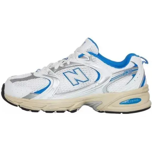New Balance shoes - White / Blue Oasis (UPC: 197375597393) 1