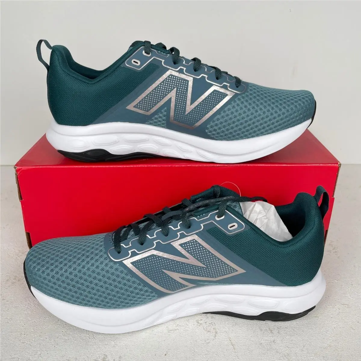 New Balance 460v4 Running Shoes Mens 13 4E Blue Green Wide Athletic Sneakers