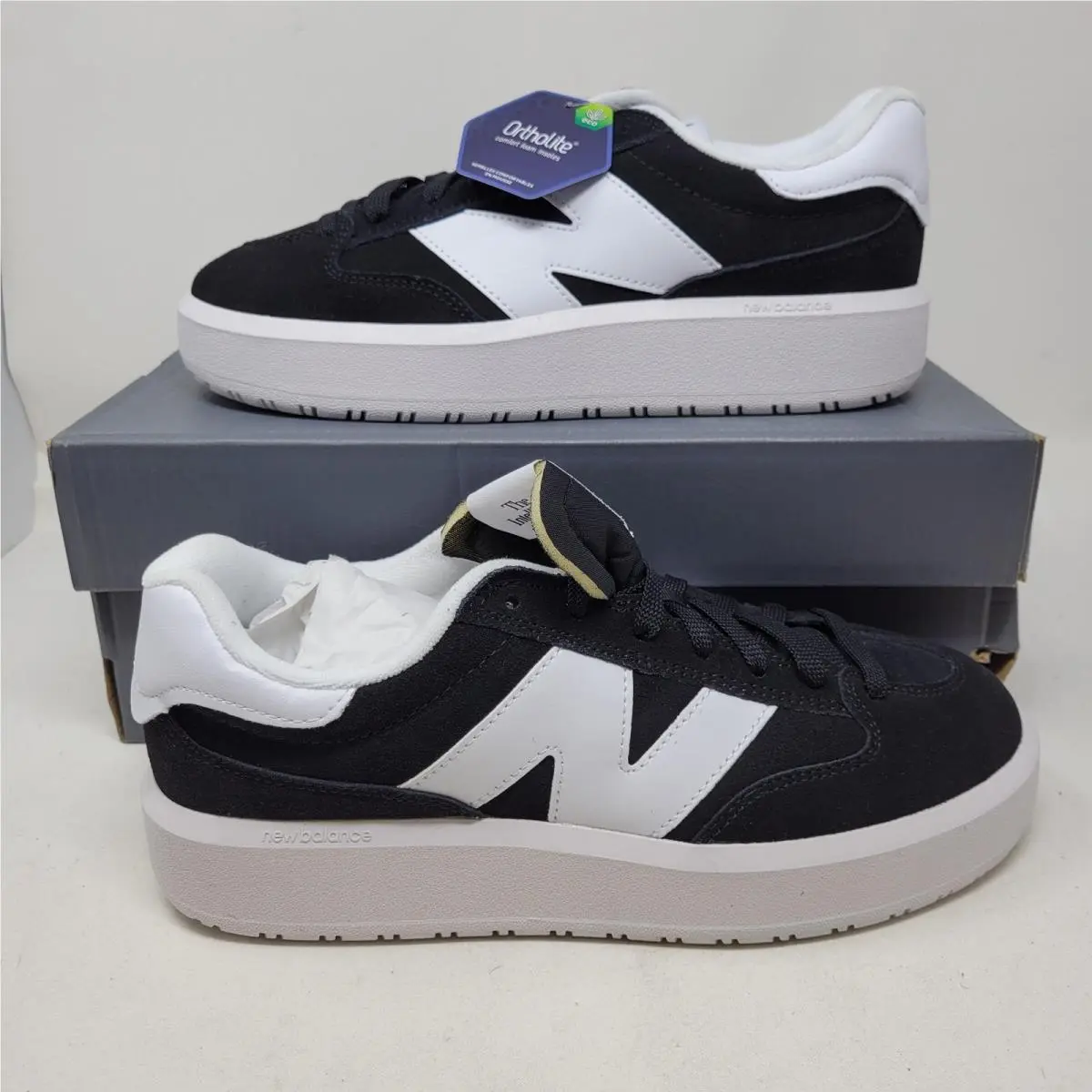 New Balance CT302 Shoes Mens Size 9 Black White Casual Sneakers CT302CSA