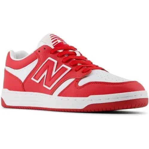 New Balance 480 V1 Men`s Team Red White Sneakers Casual Shoes Size 9 M