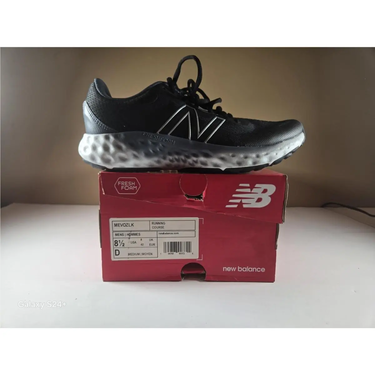 New Balance shoes - New Balance Fresh Foam MEVOZLK - Black 4