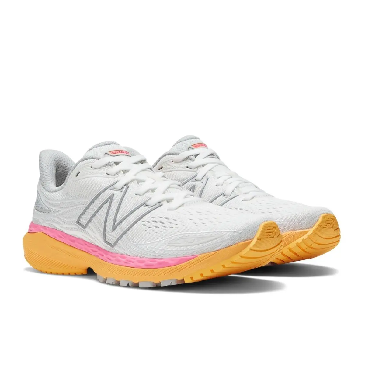 New Balance Men`s Fresh Foam X 860 V12 Running Shoe White/vibrant 10.5 US