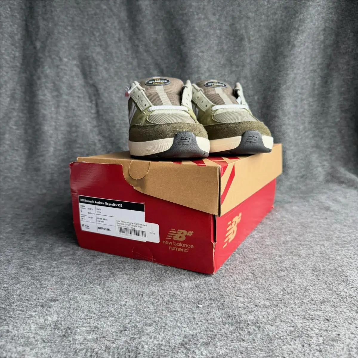 New Balance shoes - New Balance Numeric Andrew Reynolds 933 - NM933JKL - Green 0