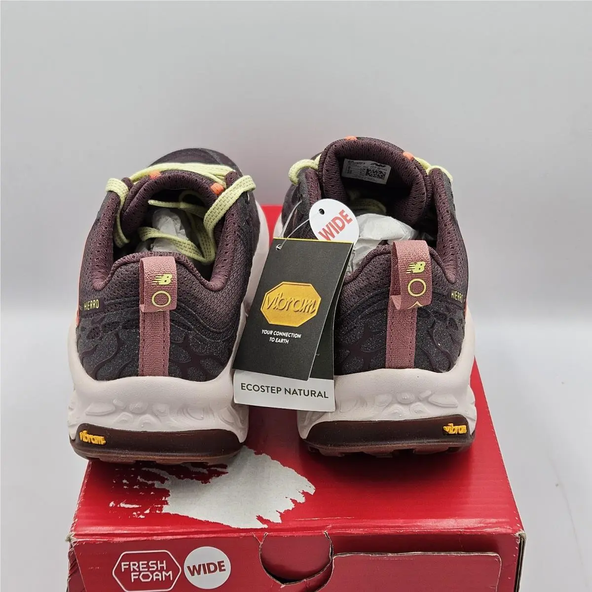 New Balance shoes - Fresh Foam X Hierro V8 D Wide - Wthierp8d - Brown Red 1