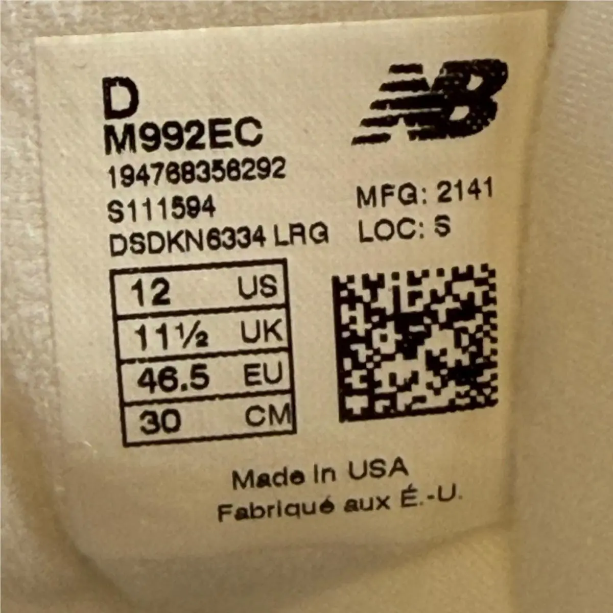 New Balance shoes - New Balance 992 - White 5