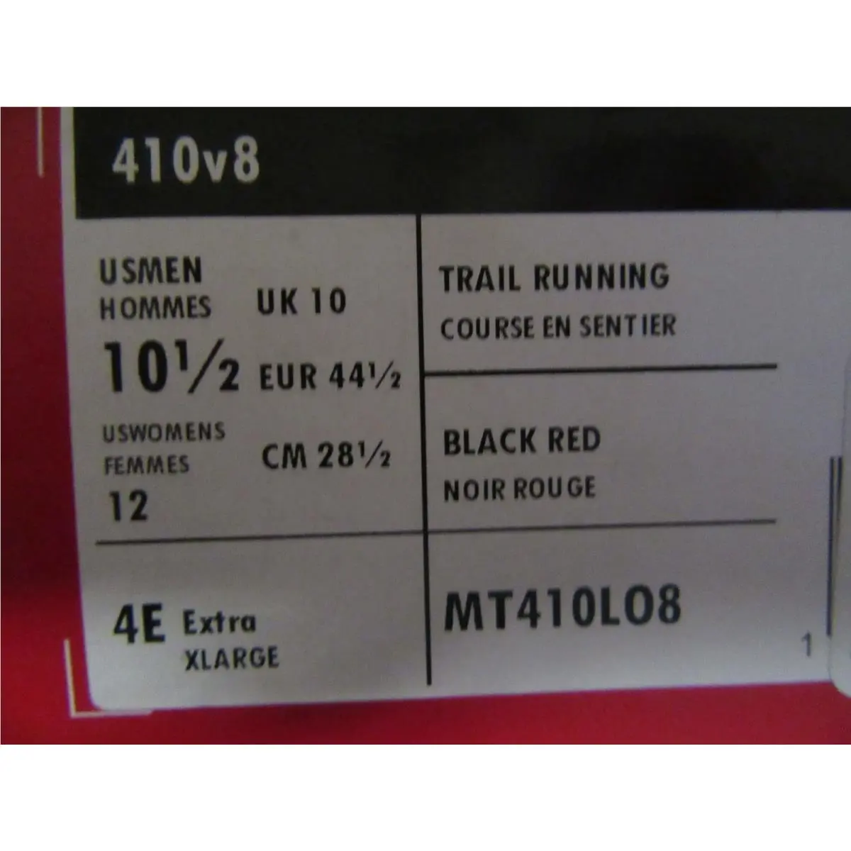 New Balance shoes - New Balance 410 - MT410L08 - Black 1