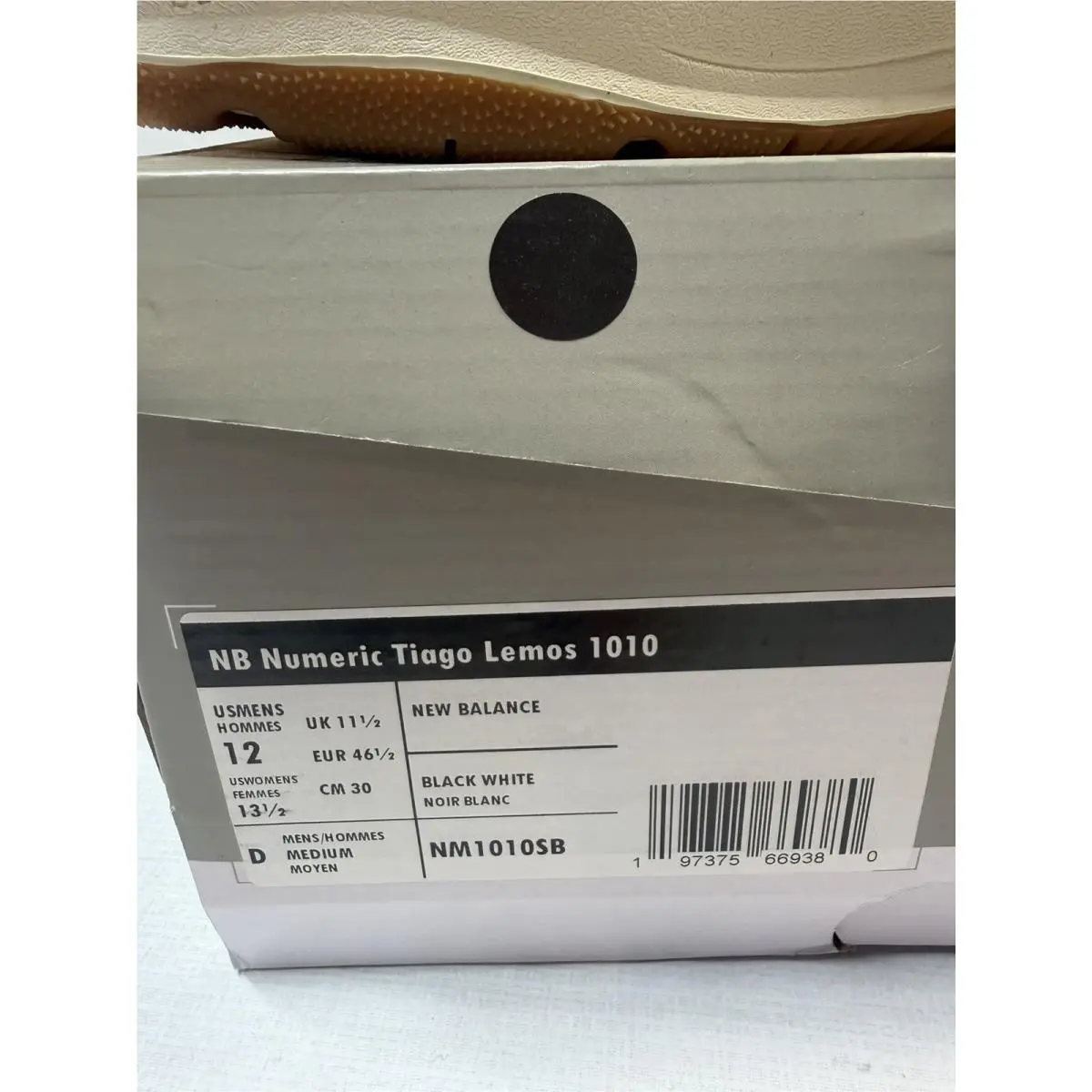 New Balance shoes - New Balance Numeric 1010 - Numeric - Black 3