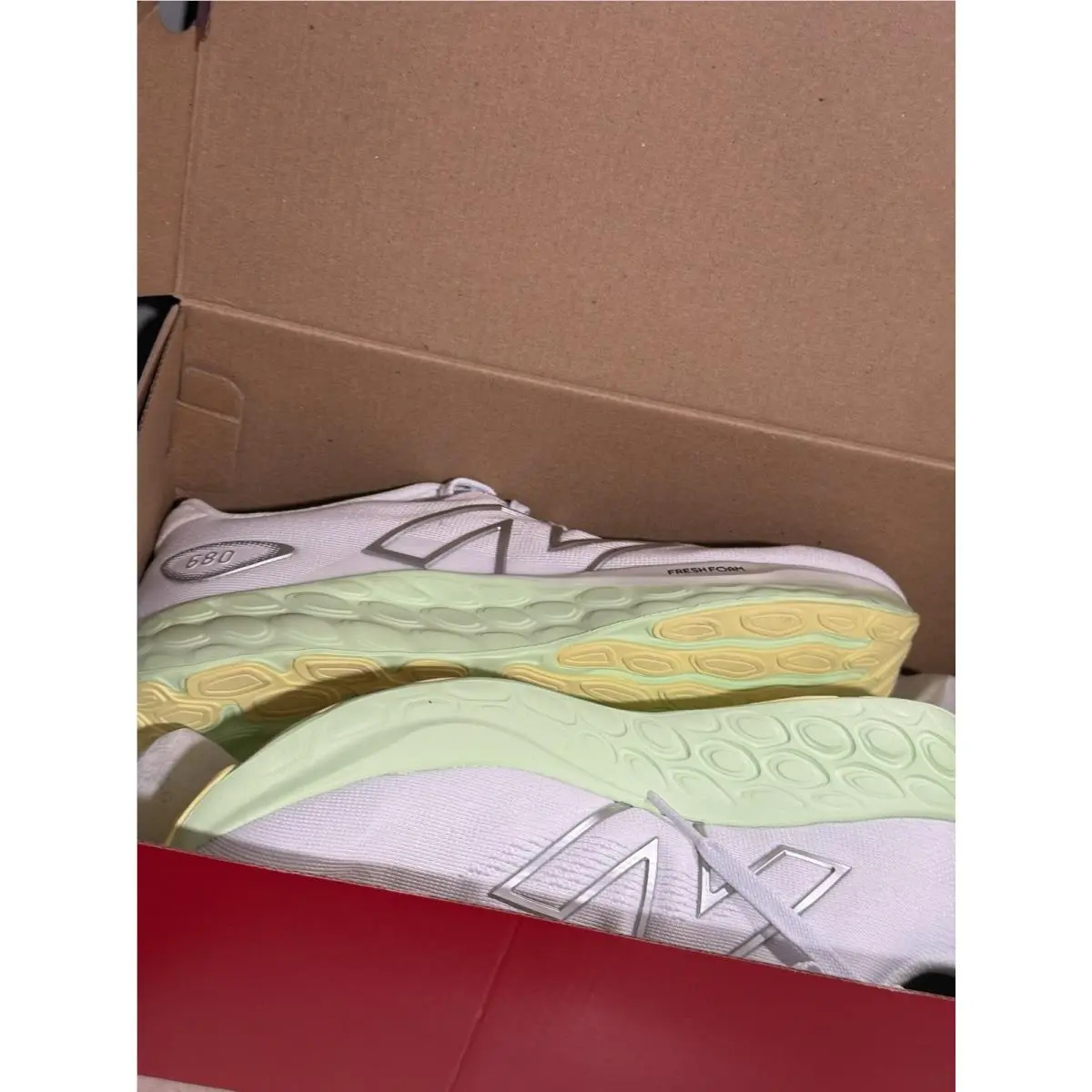 New Balance shoes - New Balance 680 - W680RM8 - White (UPC: 197968052445) 15