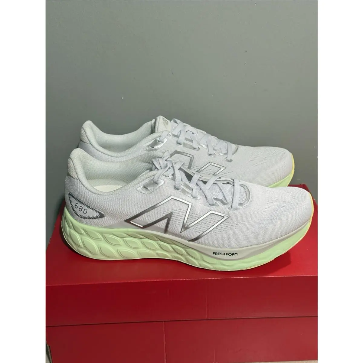 New Balance shoes - New Balance 680 - W680RM8 - White (UPC: 197968052445) 3