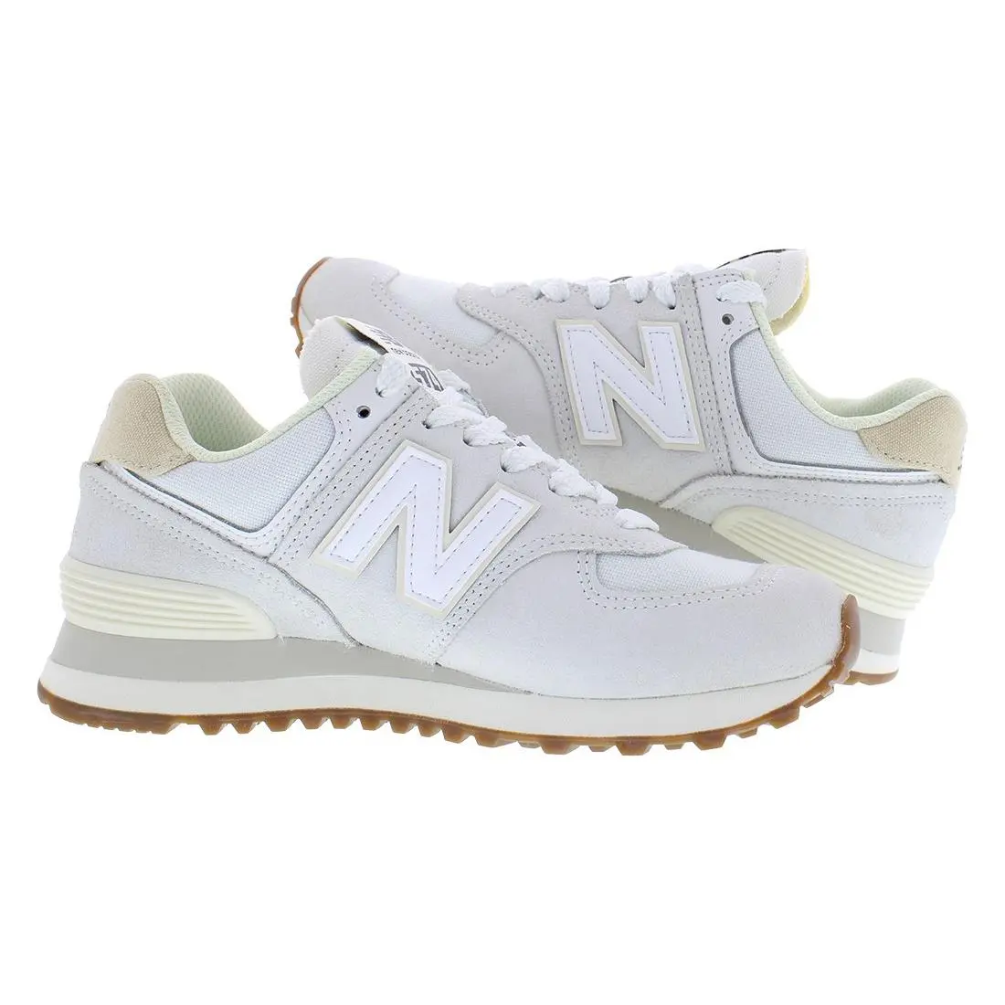 New Balance shoes - Grey/White, Full: Grey/White (UPC: 196941301839) 1