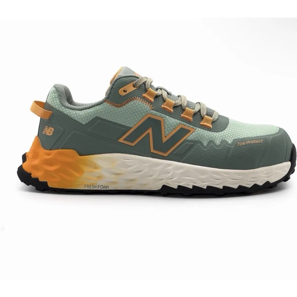 New Balance Women`s Fresh Foam Cremorne Composite Toe Safety Shoes Aqua Pumpk