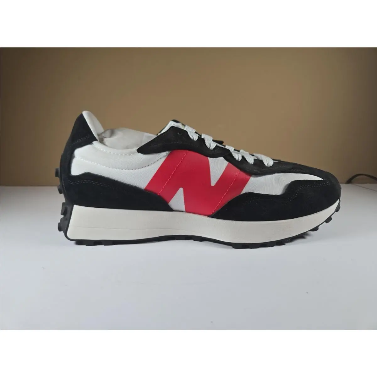 New Balance Mens Shoes Size 13 Lifestyle Color White Red Style U327wea