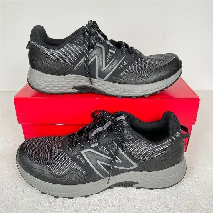 New Balance 410v8 Sneakers Mens 12 Black Trail Running Shoes MT410LB8