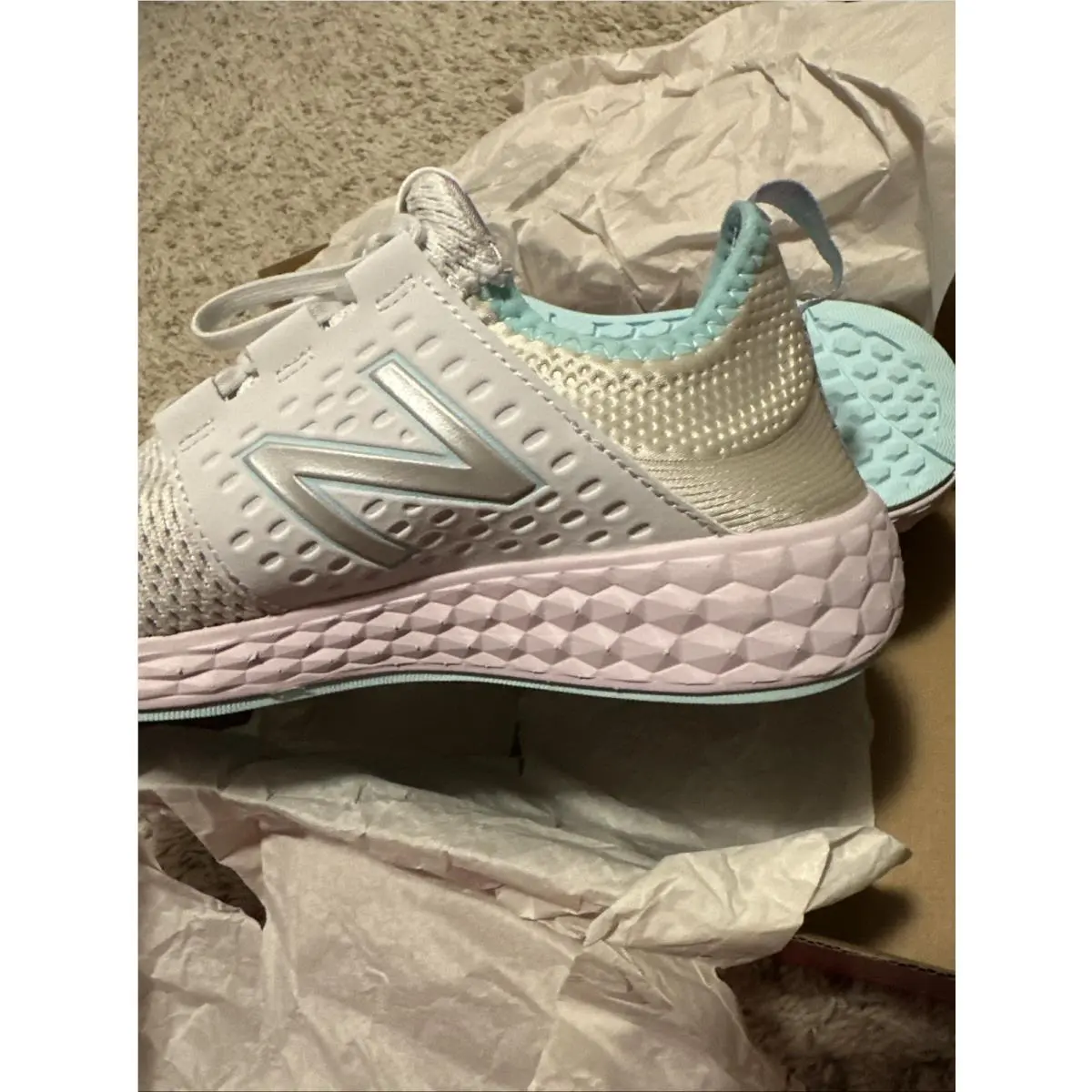 New Balance shoes - New Balance Fresh Foam Cruzv1 - Blue, Grey, Purple 6